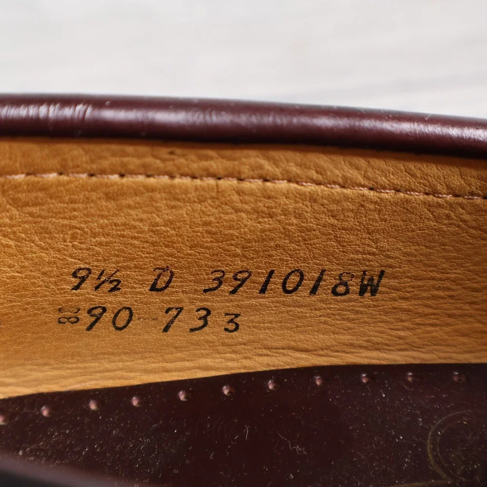 Sebago Cayman II Penny Loafer Men's 9.5D Black Leather Made in USA